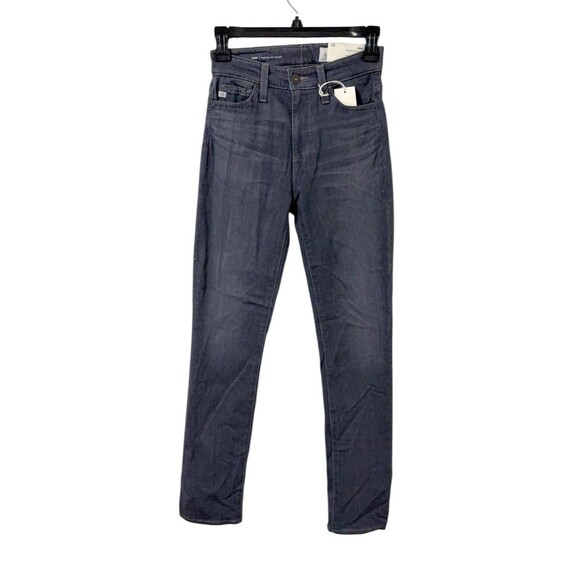 AG Women's Mari High-Rise Slim Straight Leg Jean Gray Size 23 NWT - Picture 1 of 11